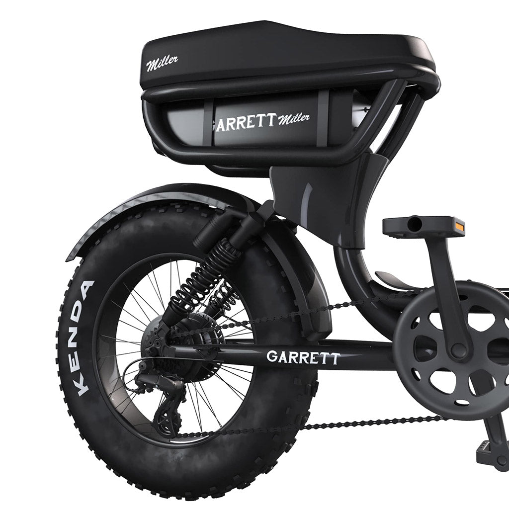 Bicicleta eléctrica de carga biplaza Garrett Miller City (versión 2024)