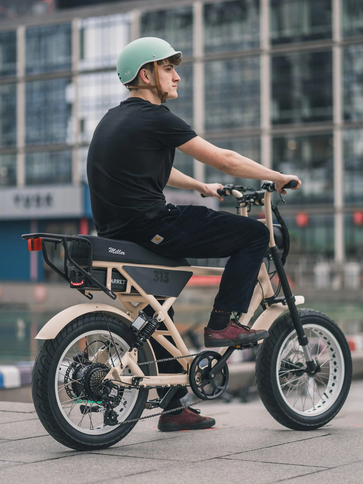 Zweisitzer-Lasten-Elektrofahrrad Garrett Miller Z (Version 2024)