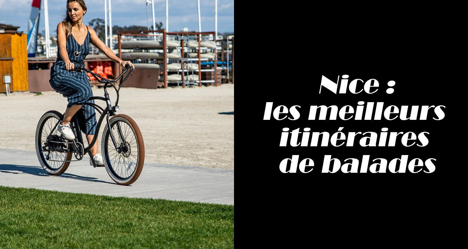 Nice : les meilleurs itinéraires de balades à parcourir avec votre vélo électrique