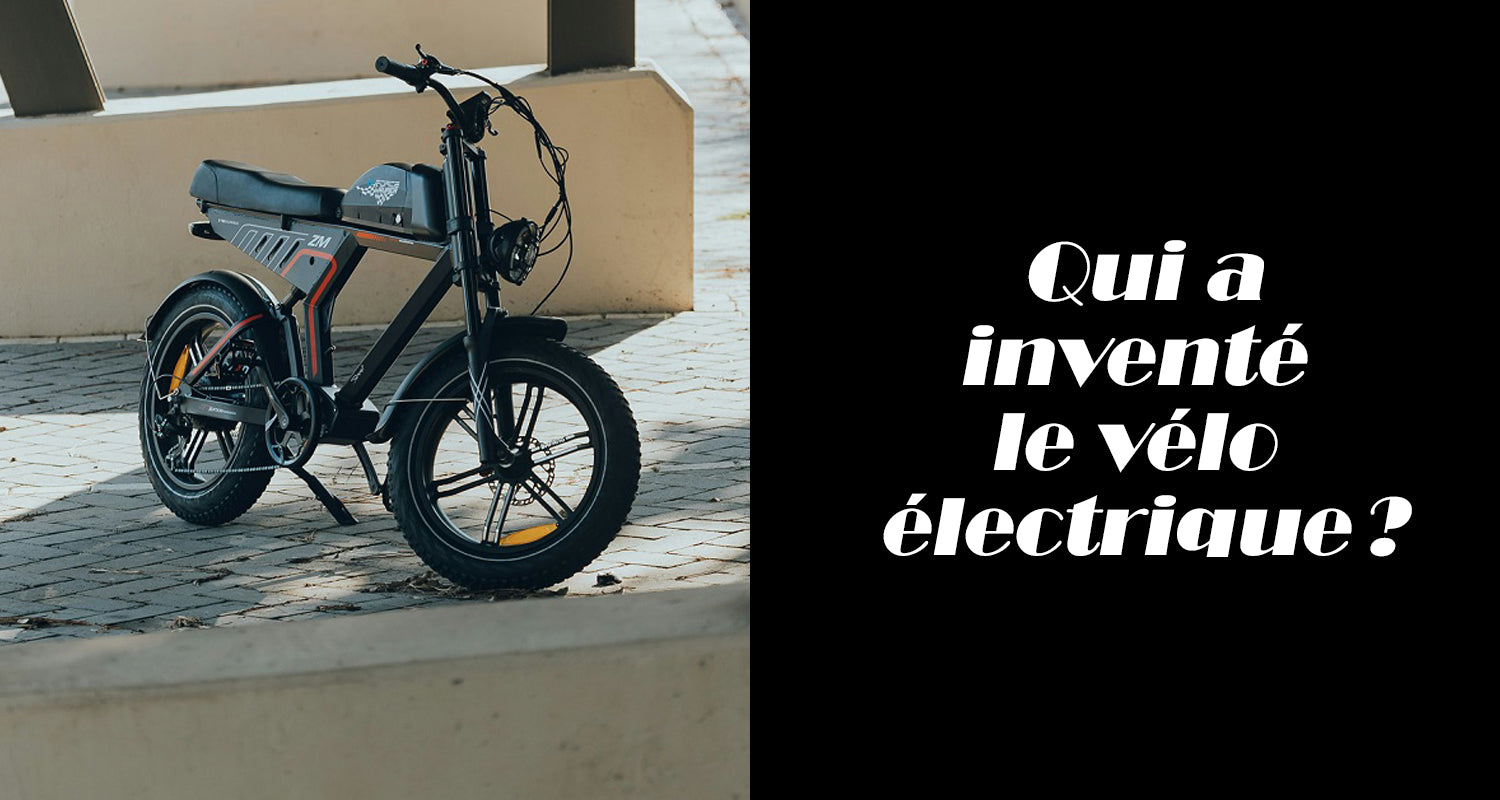 Qui a inventé le vélo électrique ?