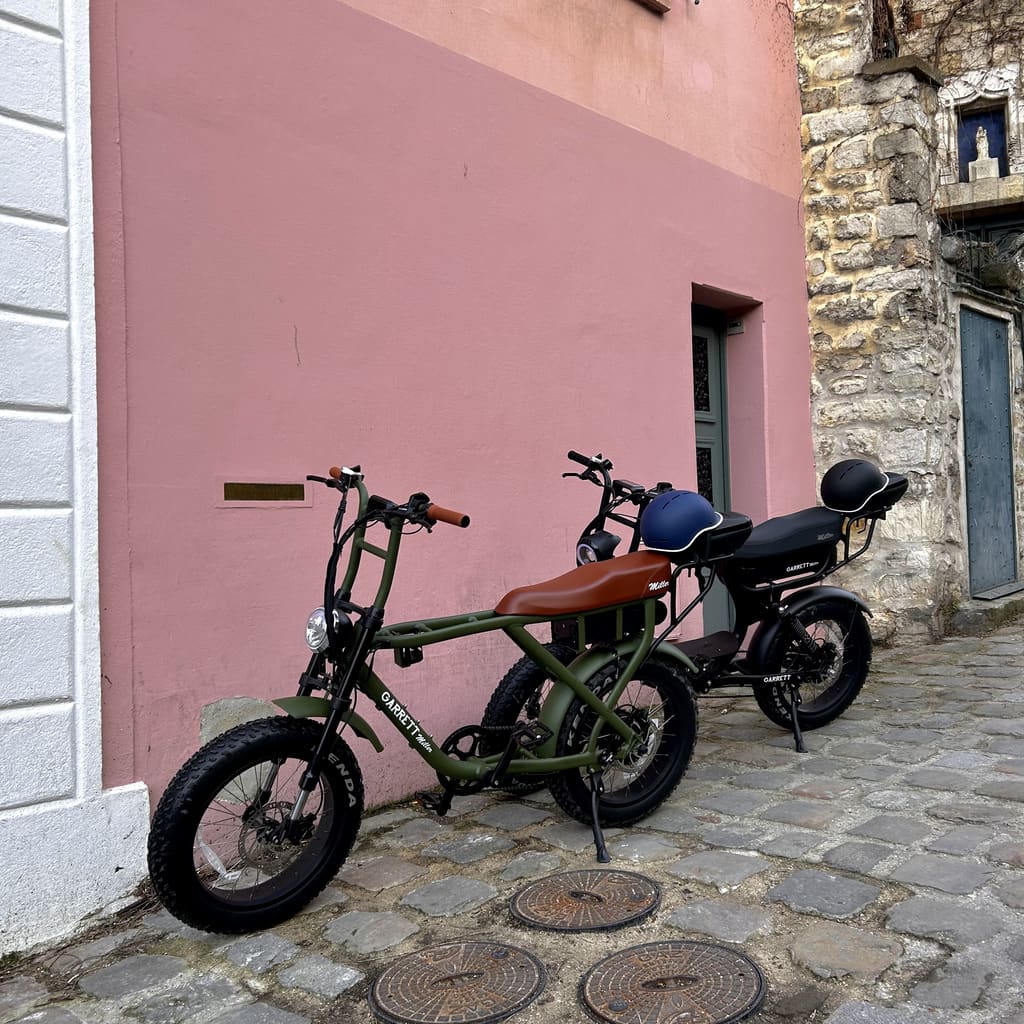 vélo électrique biplace cargo Garrett Miller