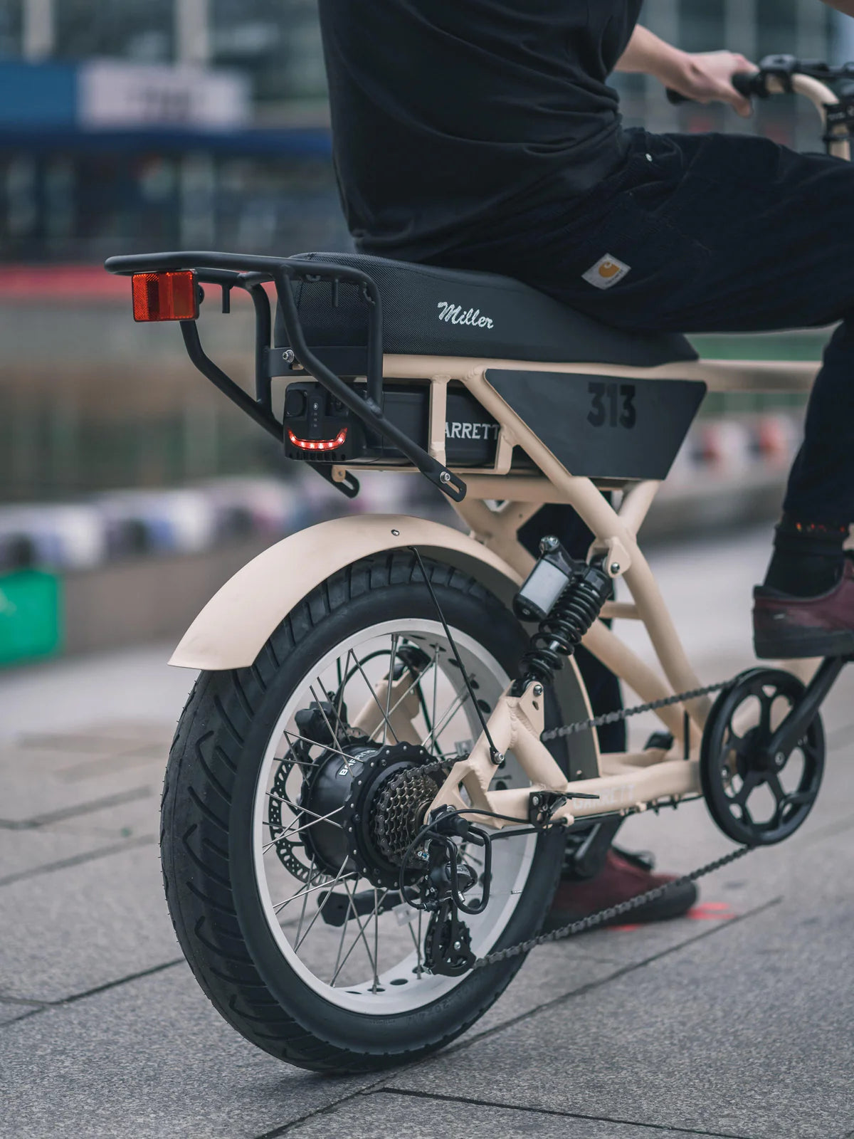 Vélo électrique Garrett Miller Z biplace cargo (Version 2024)