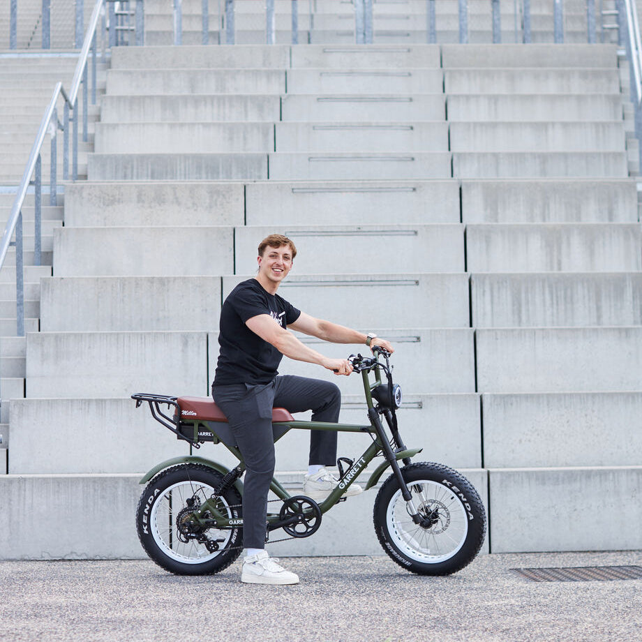Vélo électrique Garrett Miller Z biplace cargo (Version 2024)
