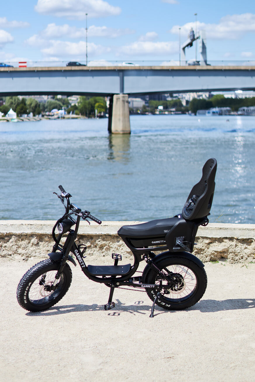 Vélo électrique Garrett Miller City biplace cargo (Version 2024)