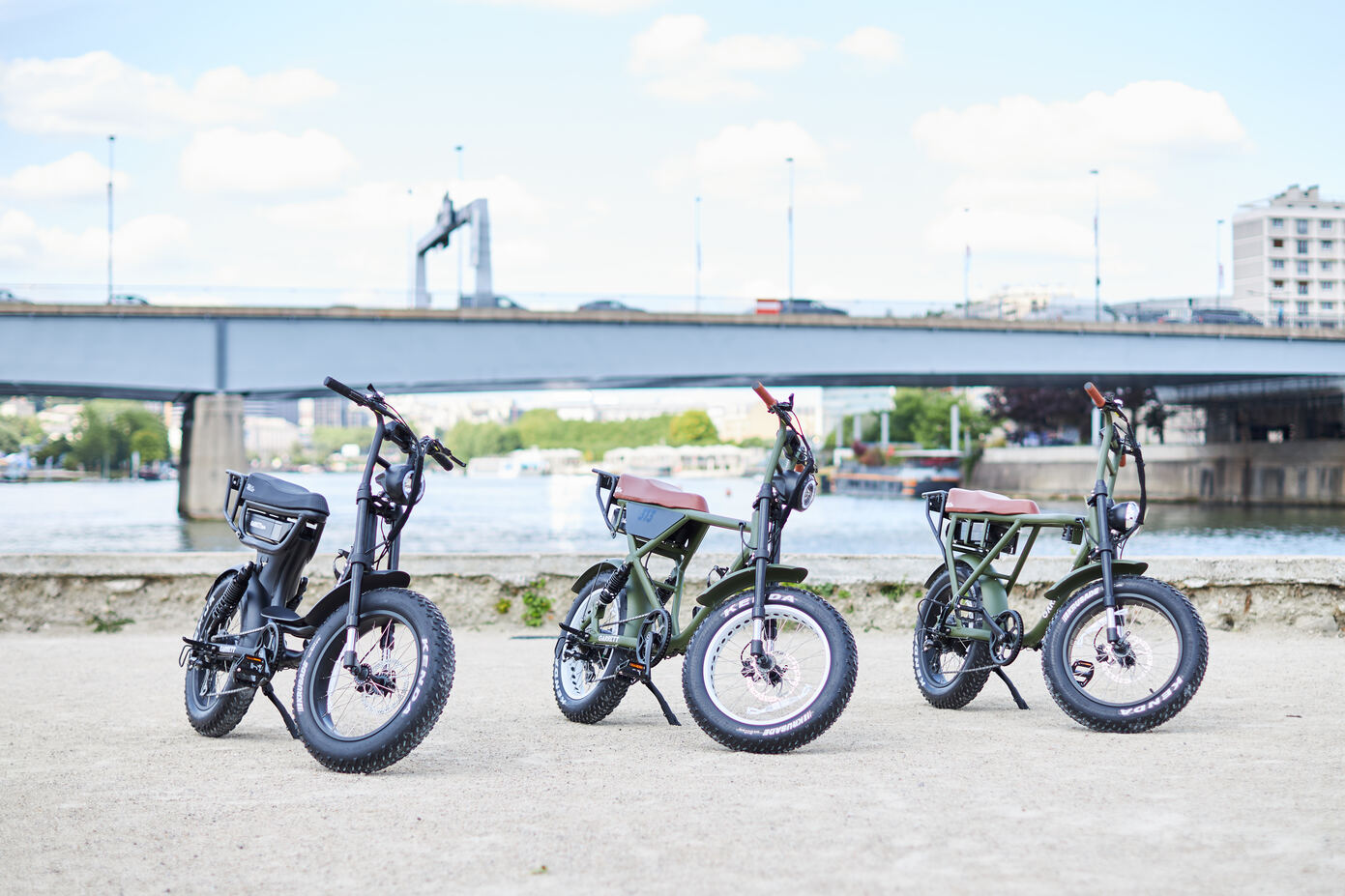 Vélo électrique Garrett Miller City biplace cargo (Version 2024)