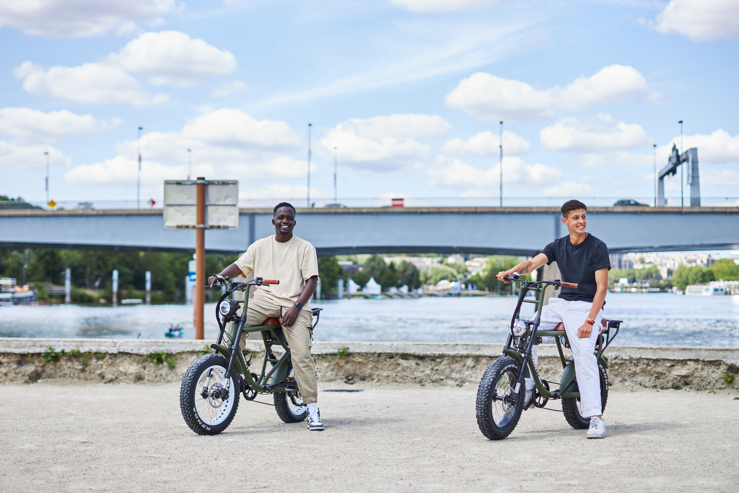 Vélo électrique Garrett Miller Z biplace cargo (Version 2024)