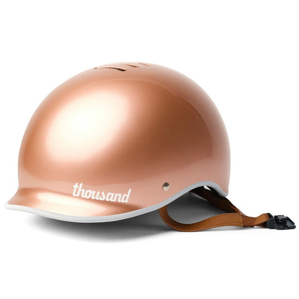 Thousand Collection Rose Gold Metallics Helmet