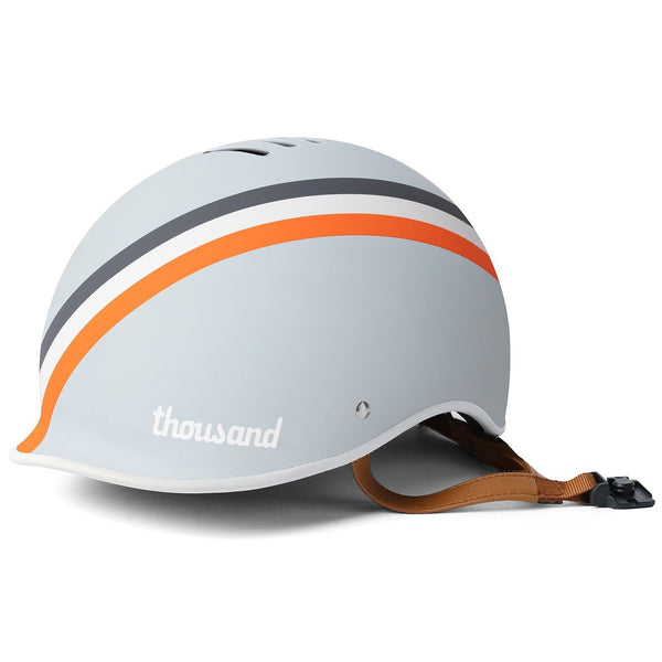 Capacete com listras GT cinza da coleção Thousand Heritage