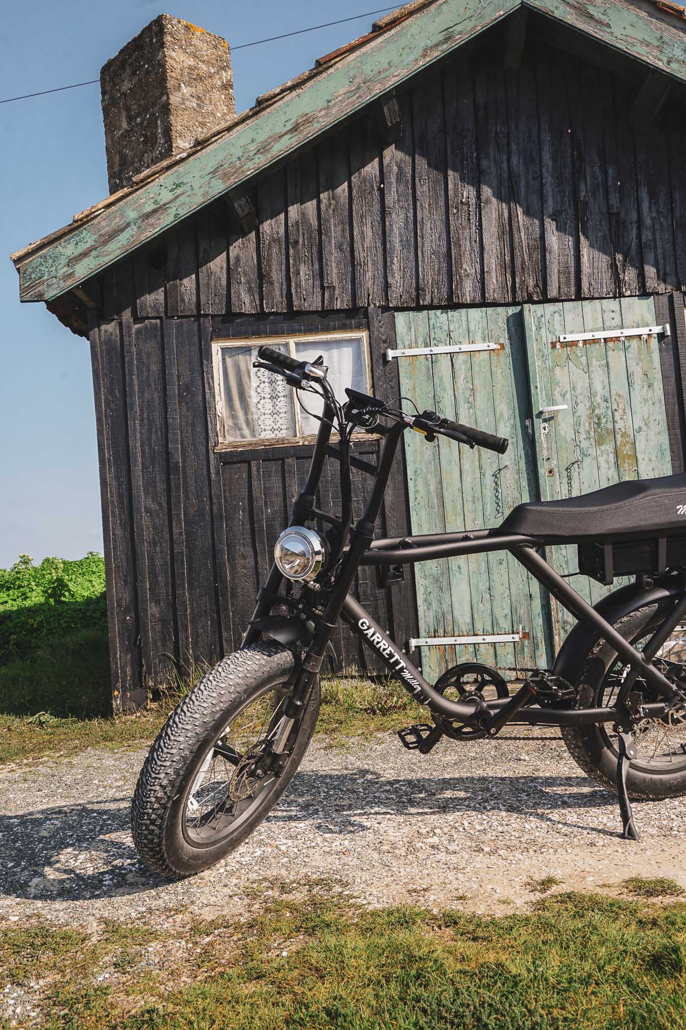 Vélo électrique Garrett Miller X biplace cargo (VERSION 2024)