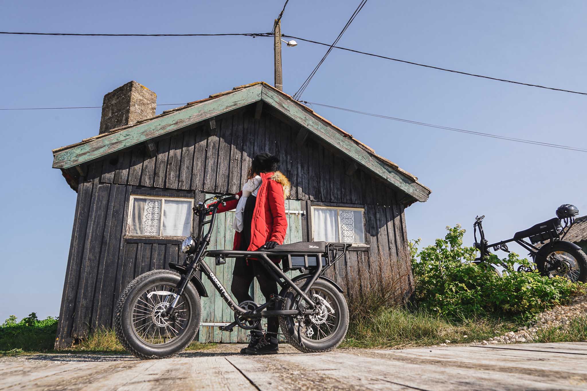 Vélo électrique Garrett Miller X biplace cargo (VERSION 2024)
